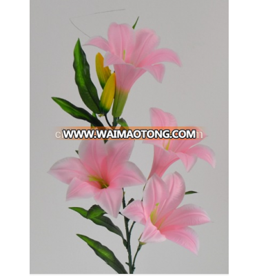 Hot Decorative Artificial Lily Flower